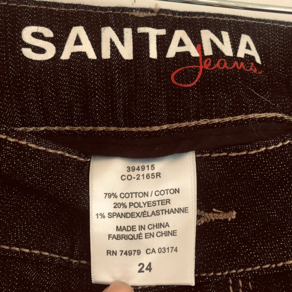 New Santana Plus Size Jeans Dark Wash - Picture 9 of 14